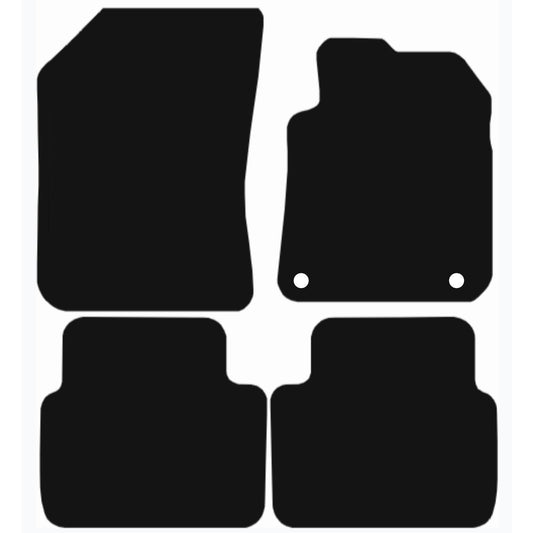 Premium Tailored Car Mat for PEUGEOT 308 SW 2014-2021 Front & Rear, Anti-Slip, All-Weather Car Mats, Easy to Clean Custom Fit 4-Pieces Set
