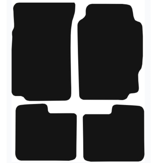Premium Tailored Car Mat for PEUGEOT 406 1996-2003 Front & Rear, Anti-Slip, All-Weather Car Mats, Easy to Clean Custom Fit 4-Pieces Set