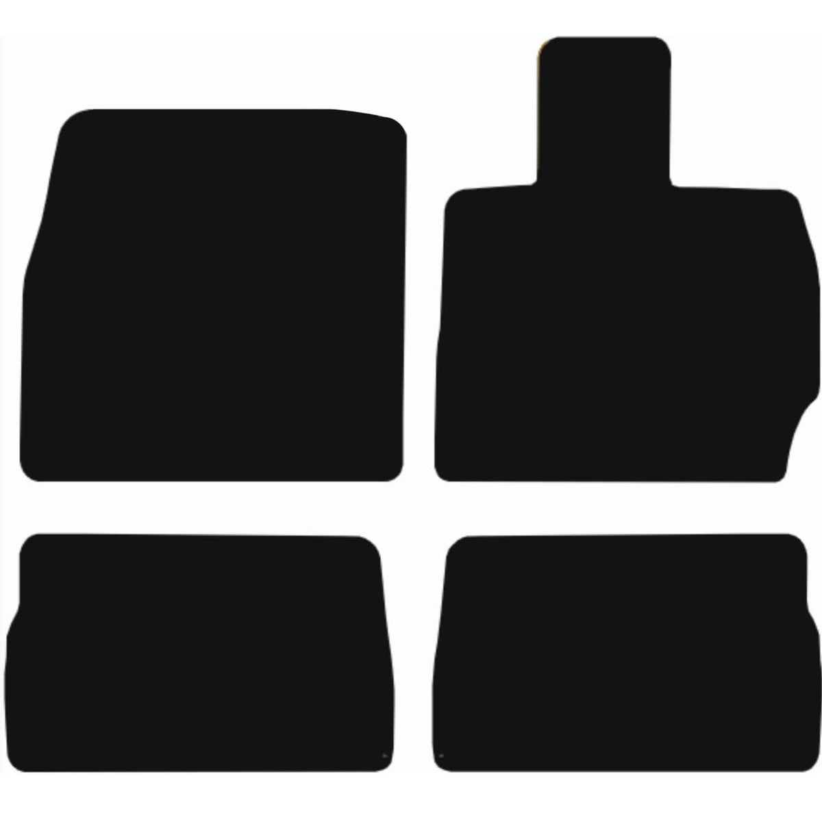 Omoda 5 Petrol 2024-Onwards Tailored Fit Car Floor Mats Front & Rear With Non-Slip Backing, All-Weather Protection, Easy to Clean Perfect Fit 4-Pieces Set