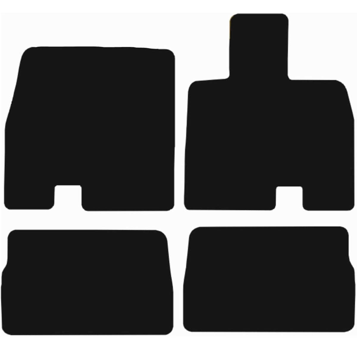 Omoda E5 (Electric) 2025-Onwards Tailored Fit Car Floor Mats Front & Rear With Non-Slip Backing, All-Weather Protection, Easy to Clean Perfect Fit 4-Pieces Set