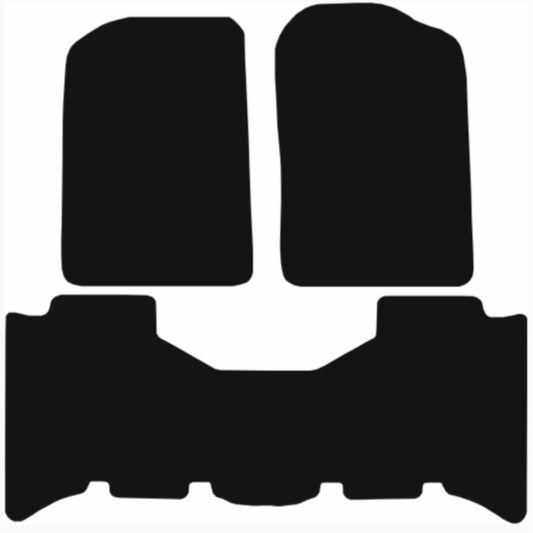 Premium Tailored Car Mat for VAUXHALL Frontera 1989-2004 LWB Front & Rear, Anti-Slip, All-Weather Car Mats, Easy to Clean Custom Fit 3-Pieces Set