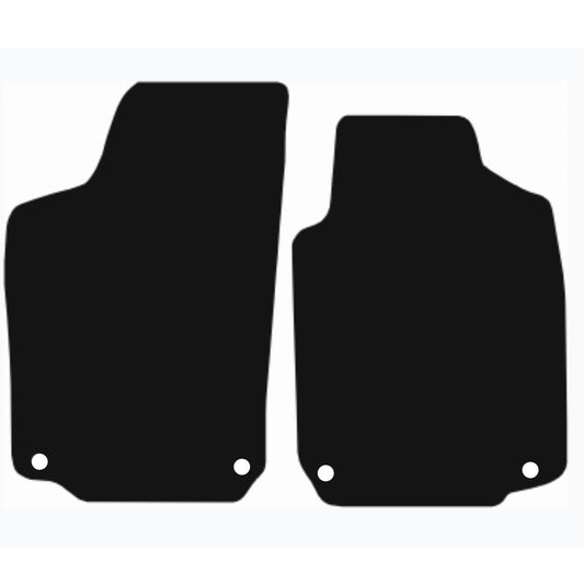 Premium Tailored Car Mat for VAUXHALL Tigra 2004-2009 Front & Rear, Anti-Slip, All-Weather Car Mats, Easy to Clean Custom Fit 2-Pieces Set