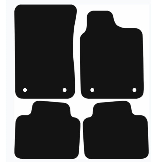 Premium Tailored Car Mat for VAUXHALL Vxr8 2010-2017 Front & Rear, Anti-Slip, All-Weather Car Mats, Easy to Clean Custom Fit 4-Pieces Set