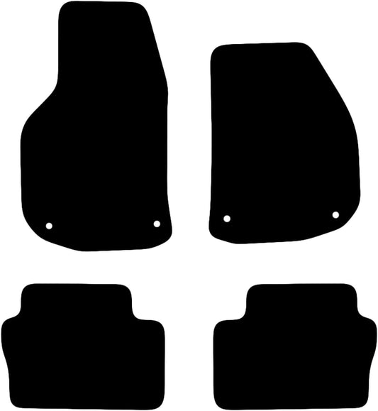 Premium Tailored Car Mat for VAUXHALL Zafira B 5 SEATER 2006 2014 Front & Rear, Anti-Slip, All-Weather Car Mats, Easy to Clean Custom Fit 4-Pieces Set