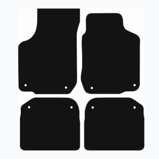 Premium Tailored Car Mat for VOLKSWAGEN Beetle 2003-2011 CONVERTIBLE Front & Rear, Anti-Slip, All-Weather Car Mats, Easy to Clean Custom Fit 4-Pieces Set