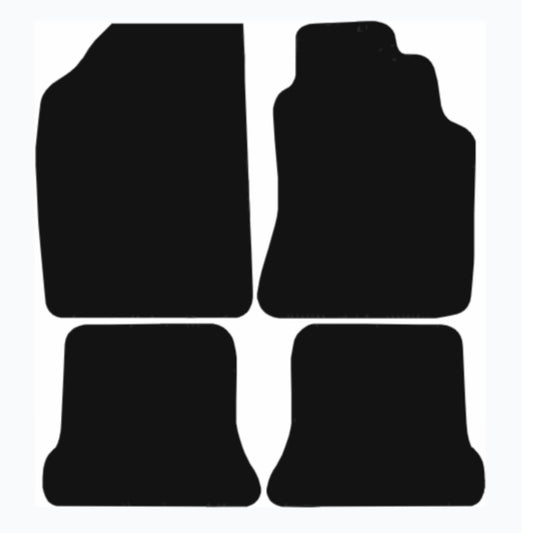 Premium Tailored Car Mat for VOLKSWAGEN Corrado 1988-1995 Front & Rear, Anti-Slip, All-Weather Car Mats, Easy to Clean Custom Fit 4-Pieces Set