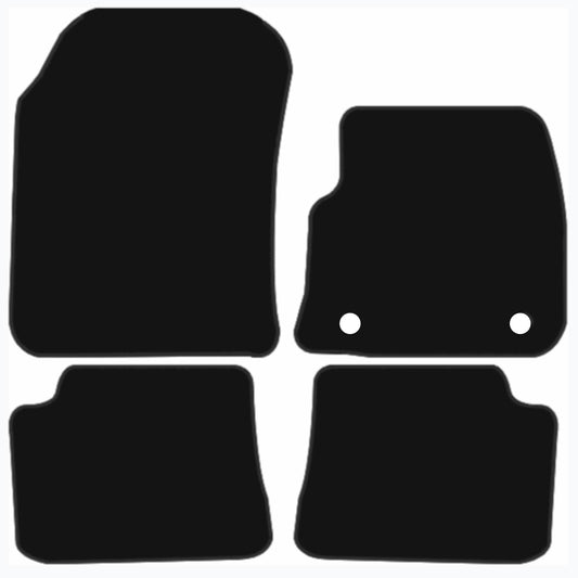 Premium Tailored Car Mat for Vauxhall Mokka E  Electric 2020 Onwards Front & Rear, Anti-Slip, All-Weather Car Mats, Easy to Clean Custom Fit 4-Pieces Set